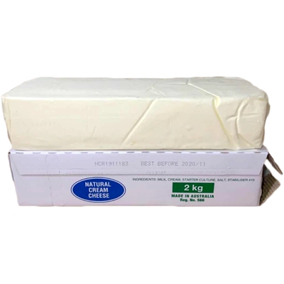 现货澳洲进口mg奶油芝士2KG奶酪