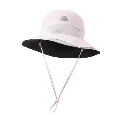 蕉下儿童黑胶渔夫帽凉感透气轻薄