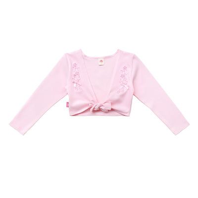 坎肩练功舞蹈服韩版女童纯棉长袖