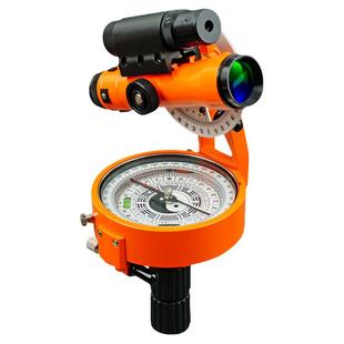 哈光FS-80激光经纬风水罗盘仪激光指向16倍正向测角度带有保护箱