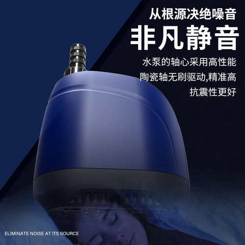 鱼缸潜水泵超静音底吸泵养鱼抽水泵过滤循环泵吸鱼粪家用小型水泵