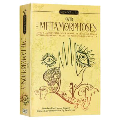 The Metamorphoses 变形记 英文原版 古罗马诗人奥维德作品 古希腊罗马神话集 Ovid 全英文版进口英语书籍 正版 Signet Classics