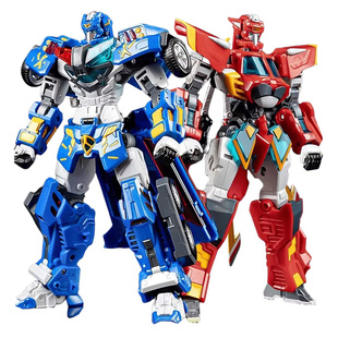 变形联盟2机器人玩具普力士超变战神汽车合体机甲男孩金刚二正版