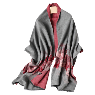 过新年送妈妈生日礼物实用中年婆婆丈母娘中老年人长辈见面礼围巾