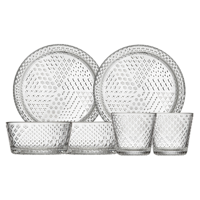 iittala苔原系列玻璃碗盘水杯