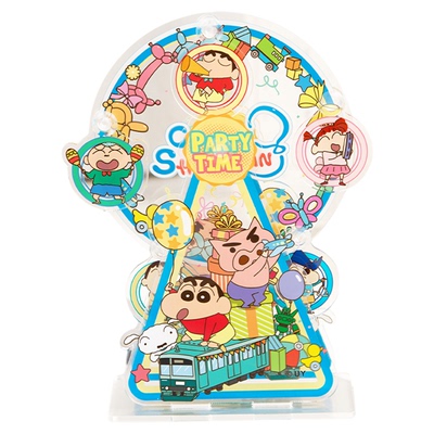 蜡笔小新乐园亚克力摆件