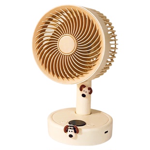 摇头桌面小风扇学生宿舍办公室桌上超静音usb充电款小型制冷长续航2026新款大风力家用落地电风扇工位台式扇