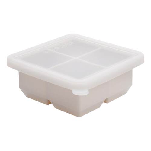 硅胶辅食盒冷冻盒家用自制食品用软胶模具按压式婴儿辅食冷冻冰格