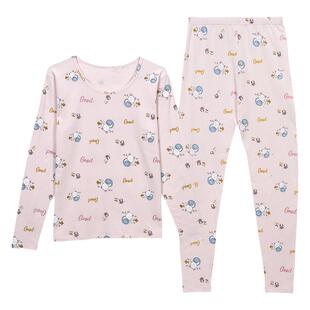 秋衣秋裤套装女纯棉初高中学生全棉少女大童保暖内衣棉毛衫青少年