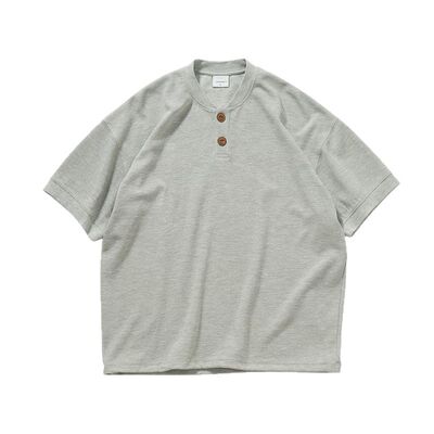 714street亨利领华夫格短袖