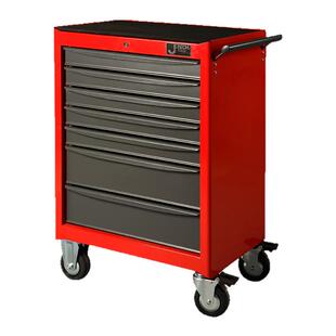 捷科工具车带抽屉多用途多功能万向轮子汽修汽保工具柜6抽7抽RC-7