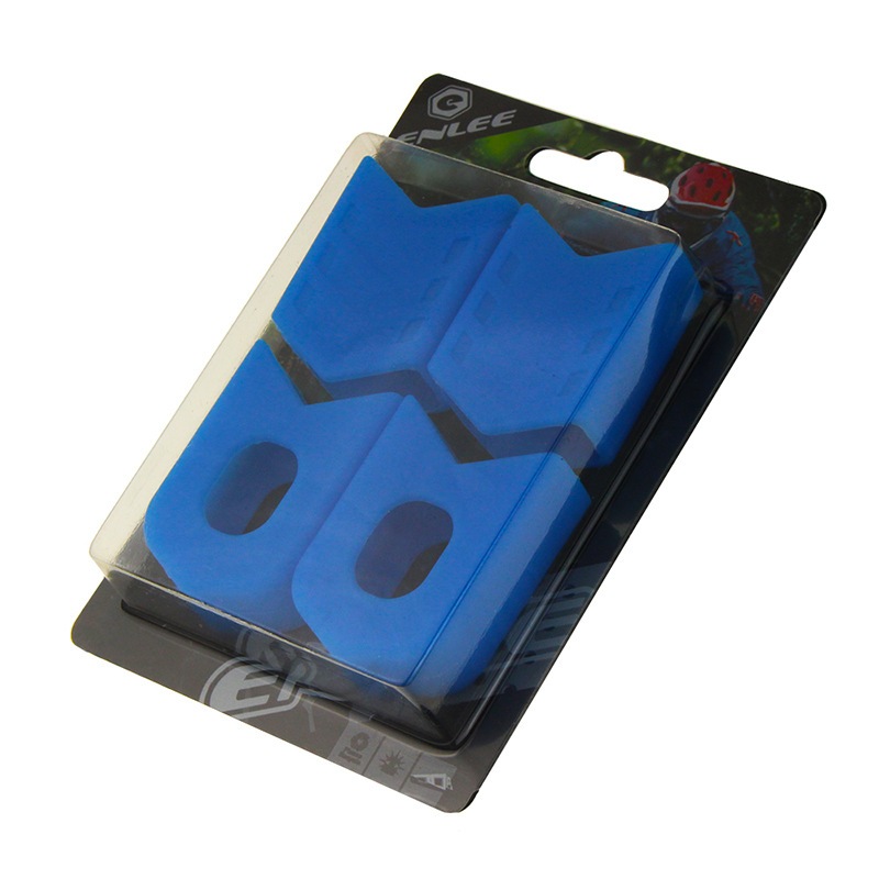 跨境enlee自行车曲柄保护套通用盘曲柄山地车保护套硅胶牙