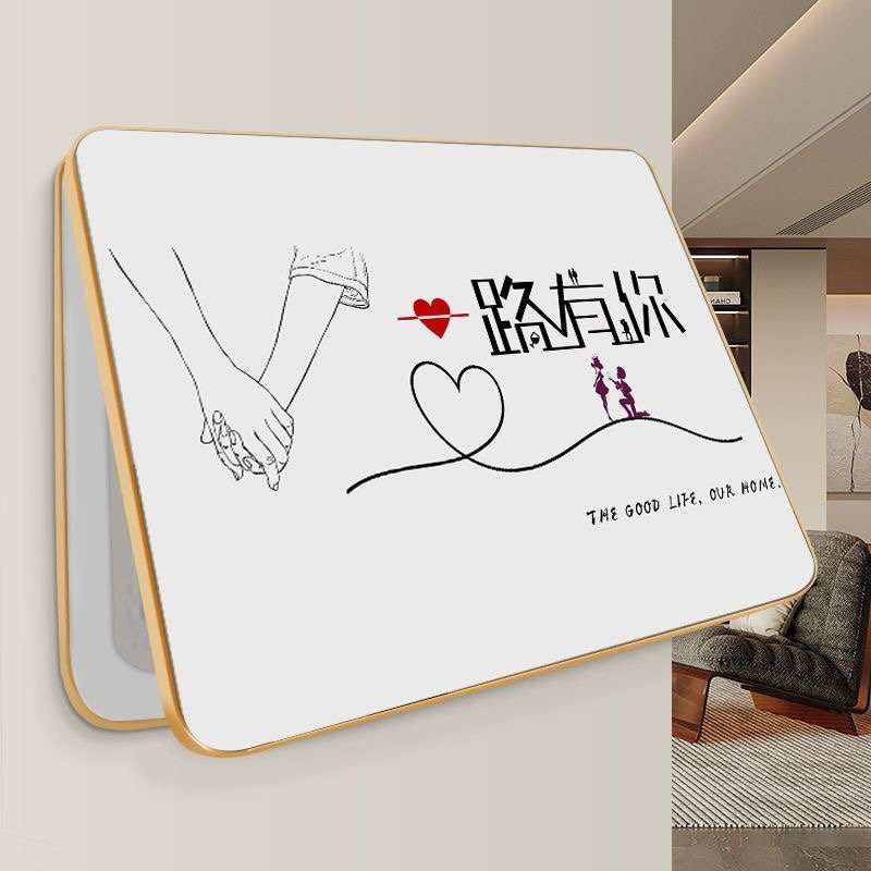 电表箱装饰画电闸配电箱免打孔挂画多媒体弱电箱装饰遮挡盖板壁画