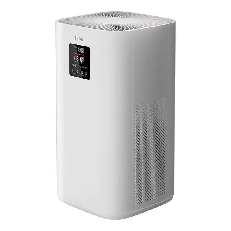 海尔空气净化器净化机家用除甲醛小型室内吸宠物猫毛旗舰店KJ400