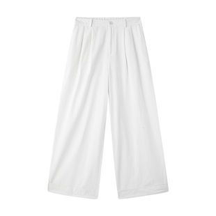 德玛纳【气质感休闲裤】26春秋清冷酷帅感松弛慵懒闲适遮肉长裤女