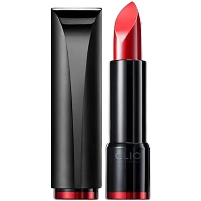 clio珂莱欧小黑跟烈焰丝绒唇膏雾感哑光口红显色正品包邮不沾杯