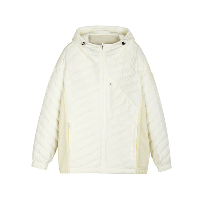 速写outlets奥莱男装秋折扣新品羽绒服宽松连帽长袖休闲外套潮