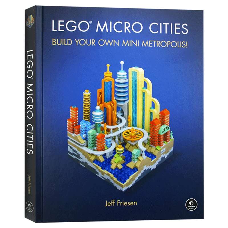 乐高微型城市 打造你自己的迷你都市 英文原版 LEGO Micro Cities: Build Your Own Mini Metropolis 精装 乐高设计创意 英语书籍