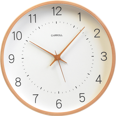 CARROLL实木现代简约挂钟