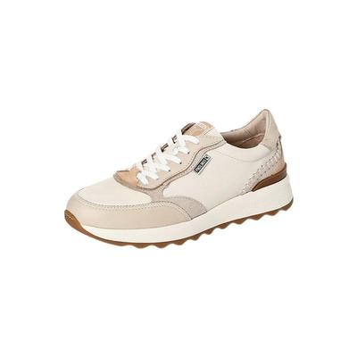 派高雁多材质拼接深口运动鞋