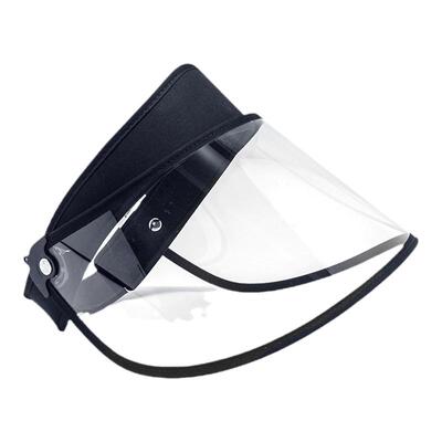 uvhat透明面罩男女儿童防飞沫