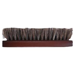 纯马毛刷木刷软毛马毛鞋刷皮鞋擦鞋神器刷子鞋擦马鬃毛刷皮鞋刷大