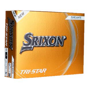 SRIXON史力胜高尔夫球TRI-STAR5高反弹球多层golf下场球新款