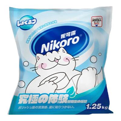 妮可露Nikoro木薯猫砂吸水不易粘底易结团低粉尘抑菌植物木薯猫砂