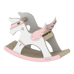 丁厂长摇摇马猫爬架可替换猫抓板猫窝猫咪玩具猫窝