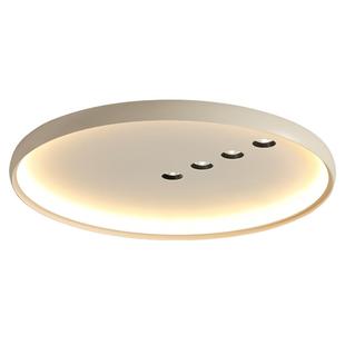 地下室专用超薄led吸顶灯极简灯主卧室灯创意圆灯餐厅灯中山灯具