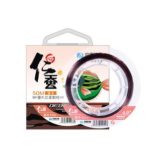 中西钓线仁蚕高端野钓主子线日本进口正品尼龙钓鱼线强拉力超柔软