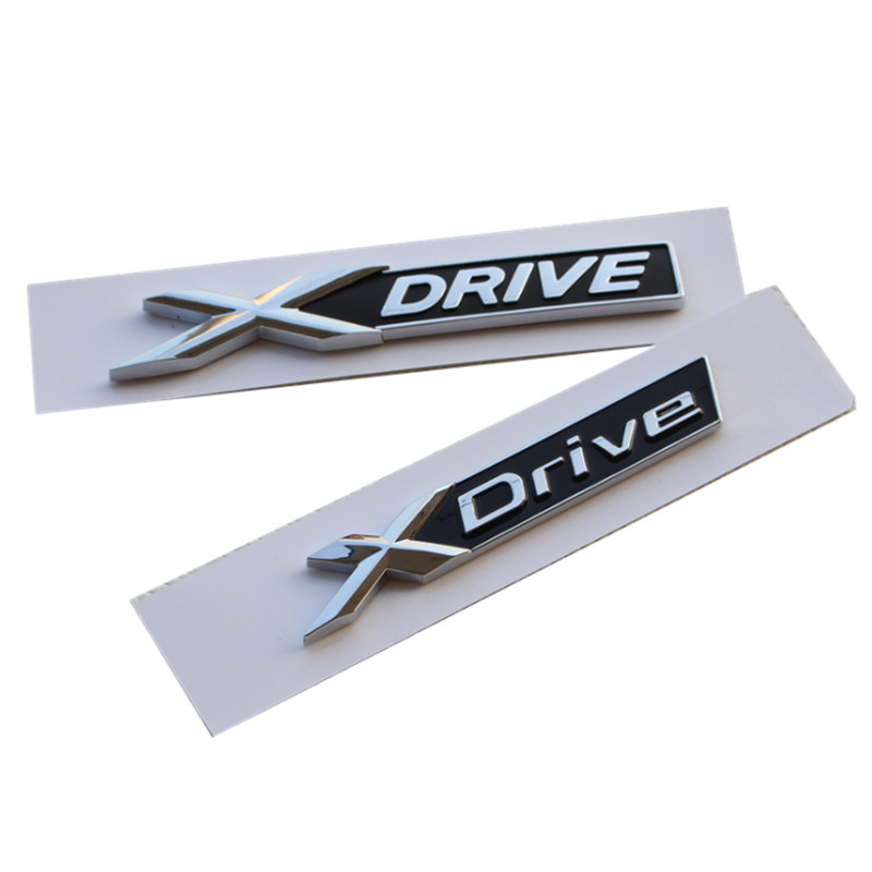 适用于宝马车标XDrive四驱标3系5系7系330li 530li 740li改装尾标