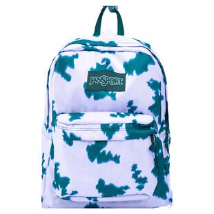 JanSport小众印花绿野牛奶扎染双肩个性学生书包男女休闲旅游背包