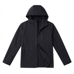 【轻户外&三防易打理】内里磨毛连帽夹克男秋防风登山保暖外套