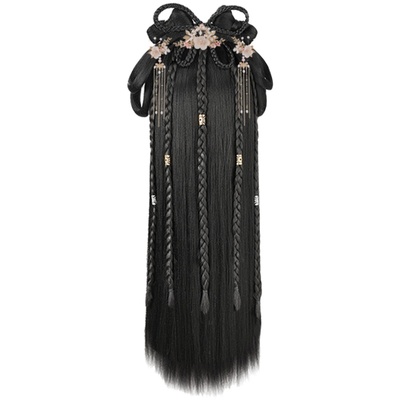 古装汉服假发包一体式懒人发箍