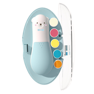 sunnybebe电动磨甲器婴儿剪指甲神器婴儿电动指甲刀防夹肉