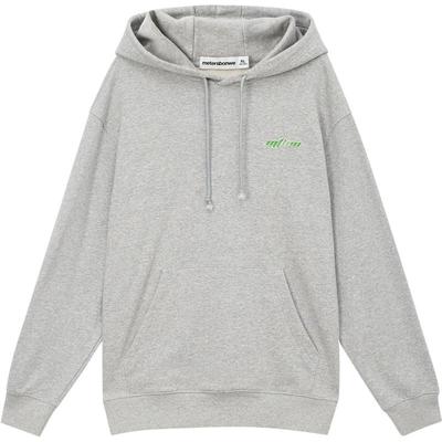 大字母上衣美特斯邦威连帽