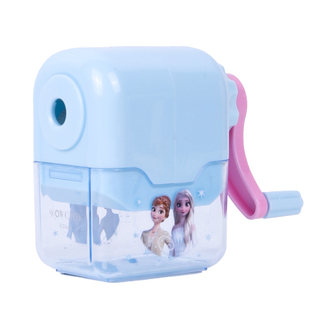 Disney迪士尼手摇式卷笔刀小学生专用手动式转笔刀儿童铅笔削笔器绞笔刀洞洞笔刨笔刀幼儿园剥笔机销刮旋笔机