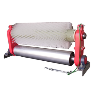 矿山输送带毛刷清扫器皮带机刷式清扫无动力滚刷清扫器传送带毛刷