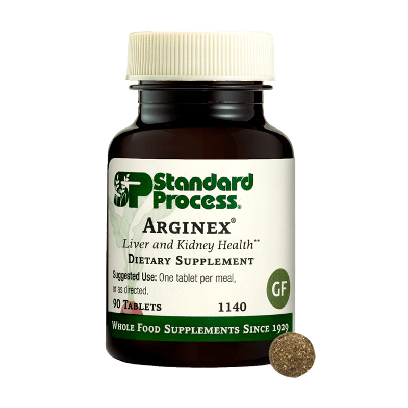 现货美国Standard Process Arginex肝肾清洁营养素肾功能肝脏代谢