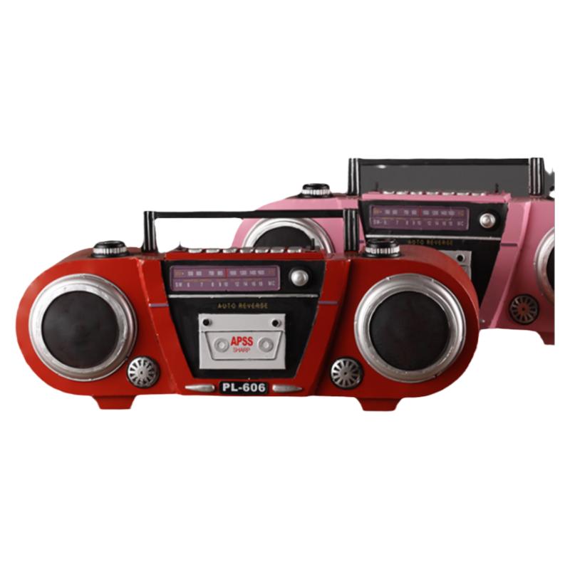 摄影道具老式录音机模型装饰品