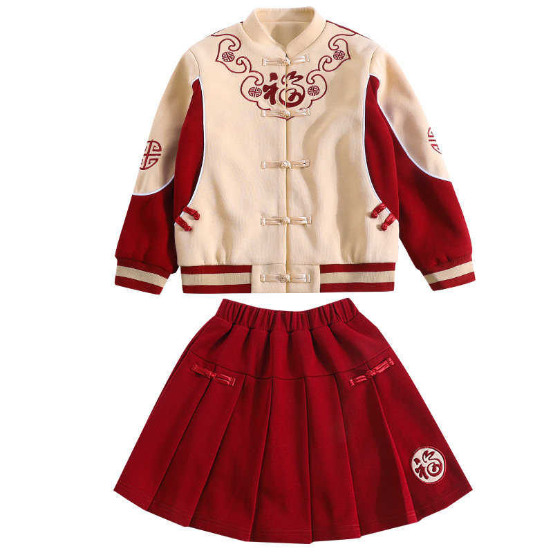 春夏季小学生校服套装幼儿园园服四季汉服学院运动中国风儿童班服