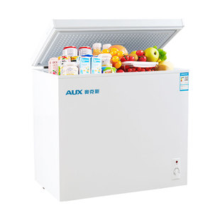 奥克斯小冰柜家用小型迷你无霜节能保鲜冷藏冷冻两用商用卧室冷柜