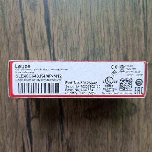 议价全新原装 劳易测 50126332 感测器 SLE46CI-40.K4/4P-M12正品
