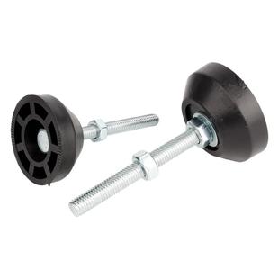 重型碳钢镀锌脚杯固定地脚螺丝可调节支撑防滑减震螺栓机床脚垫