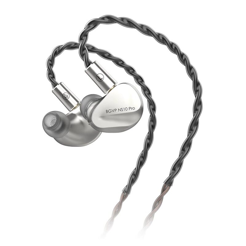 BGVP NS10Pro 两动圈八动铁 十单元HiFi有线耳机高解析高音质耳塞