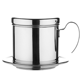 越南壶咖啡家用304不锈钢过滤器具冲泡壶滴漏壶带专用滤纸