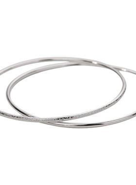 银奥女999足银实心精致