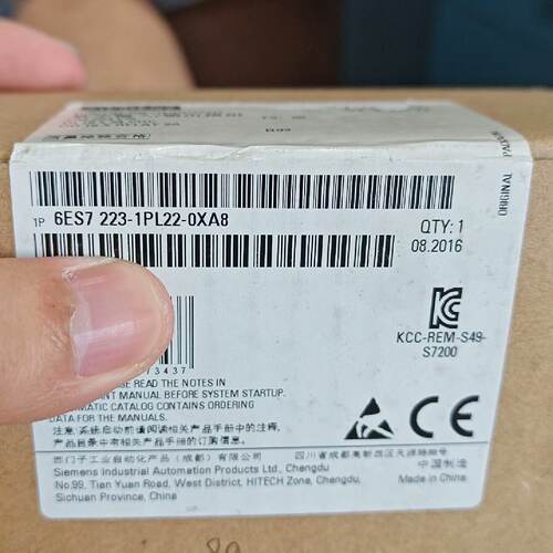 【询价】6es7223-1pl22-0xa8  模块，适用