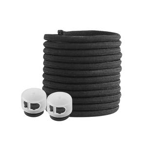 懒人免系鞋带扣黑白色免绑便捷松紧弹力鞋带绳儿童彩色不用系神器